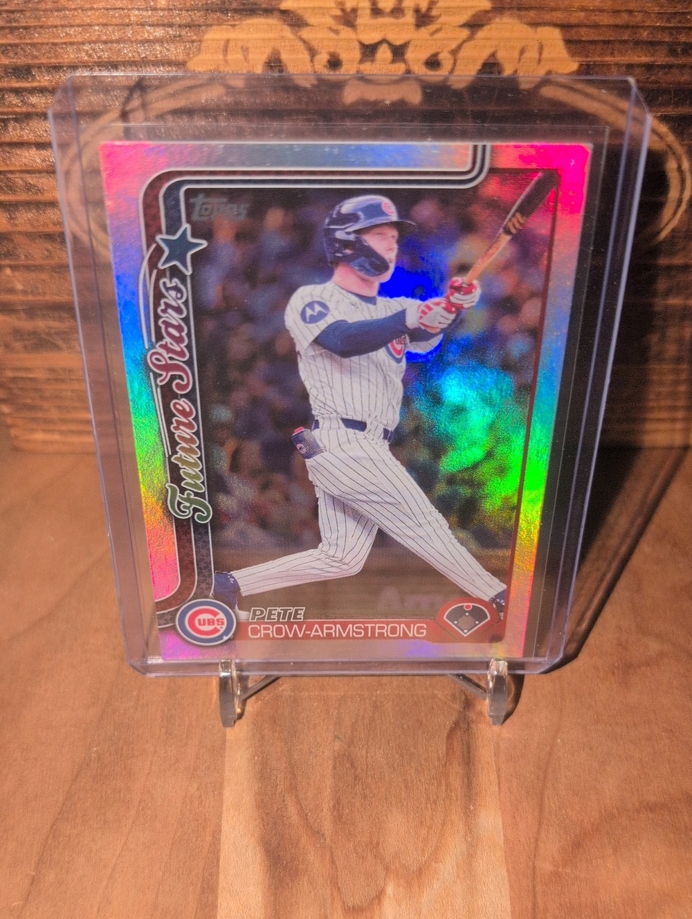 2025 Topps Pete Crow-Armstrong Future Stars Holo Foil Cubs